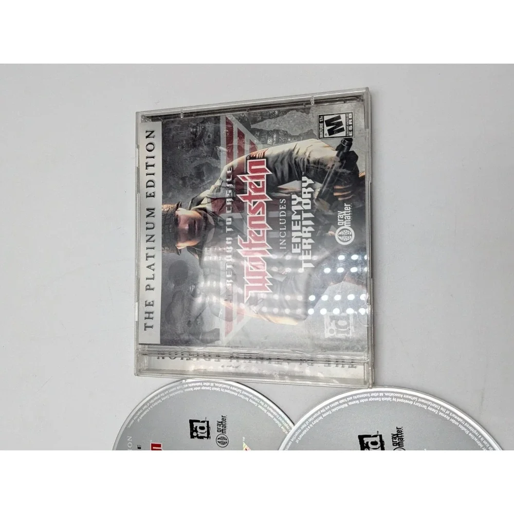Return‎ To Castle Wolfenstein [Platinum Edition] Enemy Territory, With Key VG+